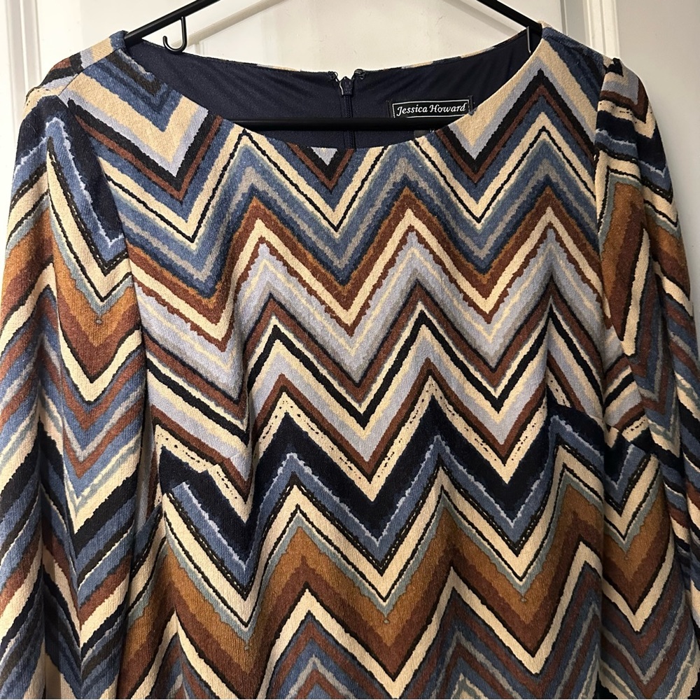 Jessica Howard Midnight Blue Dress